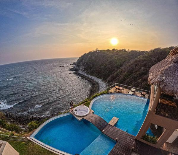 Pacific King Hotel, Varaa Hotelli Cuatunalco Oaxaca