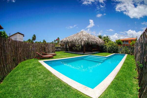 Toca do Caranguejo, Varaa Loma-asunto / Lodge Bahia hotellit, joissa on uima-allas, Uima-allas