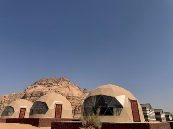 Wadi Rum Marcanã camp, Varaa Teltta King Hussein International Airport Akaba