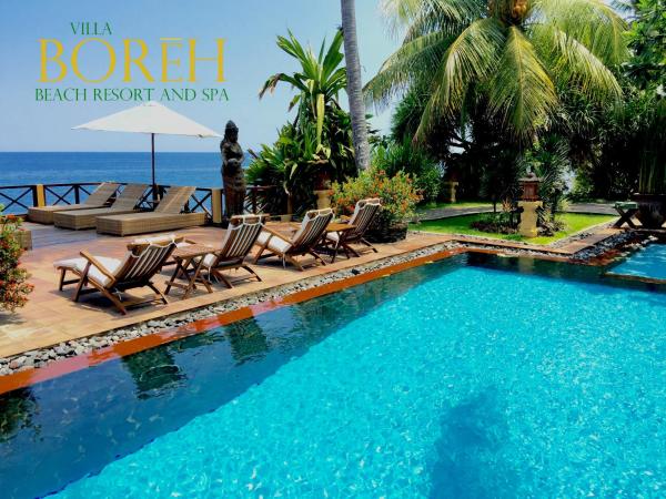 Villa Boreh Beach Resort and Spa, Varaa Lomakylpylä Hotellit Bali pysäköinnillä, Pysäköinti