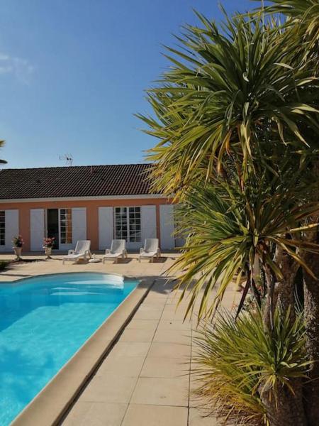 Villa grand communal, piscine, 18km de Bordeaux, Varaa Villa Ludon-Médoc Medoc