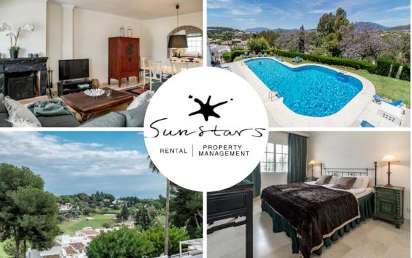 Fantastic 3 bedroom Townhouse in Aloha Pueblo Close to the Golf Course and has Amazing Mountain Views, Varaa Lomakoti Hotellit Costa del Sol pysäköinnillä, Pysäköinti