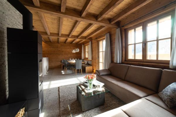Chalet Selun - Luxury & Bergblick, Varaa Mökki Wildhaus Toggenburg