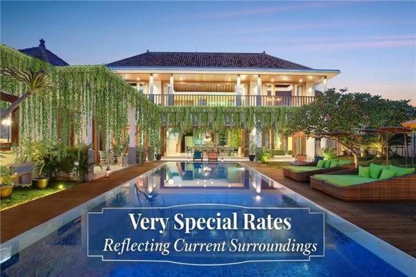 ATLAS BEACH FEST CHILL 6bed VILLA LOVED by BiG GROUPS EASY Walk to Beach, Varaa  Bali hotellit, joissa on aamiainen, Aamiainen