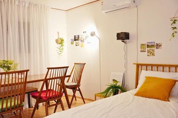Near Lotte World, KSPO DOME, COEX, Olympic Park, 2 Rooms, 2 Queen beds, 1 super single bed, 5 people, Varaa  Songpa-Gu Soul