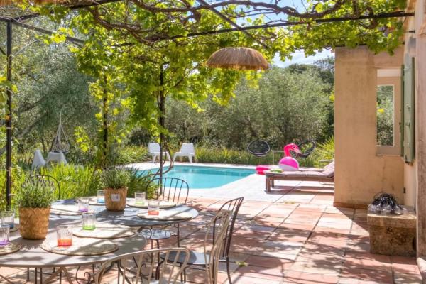 Villa Fragon Piscine Privée & Oliviers 8 Pers, Varaa  Junas Gard