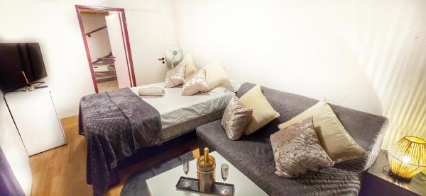 Au 26BIS 2 Appartements MONTREUX 1 Apartment niveau 0 et un autre appartement duplex niveau 1 et 2 15 minutes à pieds du centre de Montreux Lac Léman idéal pour balades en ville Montagne festivals Casino plages ski Fredy Mercury Marché de Noël, Varaa Huoneisto Montreux Lavaux