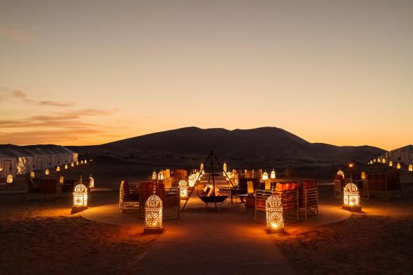 DESERTIUM Royal Luxury Desert Camp, Varaa  Merzouga. 