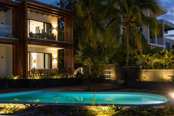 3 BR Beachfront & Self-Catering Apartment - Pointe aux Biches, Varaa Huoneisto Pointe aux Biches Mauritius