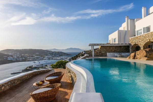 Villa Alkioni Agios Lazaros, Varaa  Hotellit Agios Lazaros uima-altaalla, Uima-allas