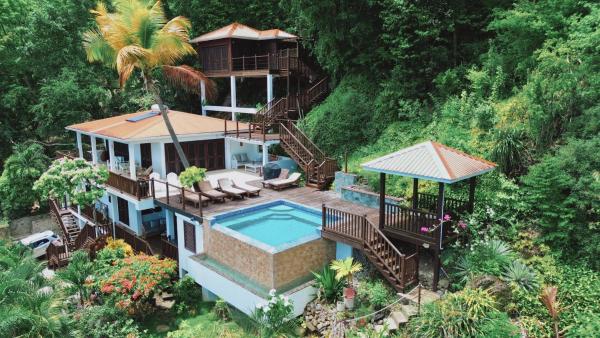 Moringa Villa Master Suite, Varaa  Soufrière St Lucia