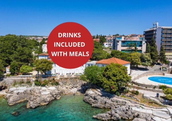 Villa Tamaris - Hotel Resort Dražica, Varaa  Hotellit Kvarner Islands uima-altaalla, Uima-allas
