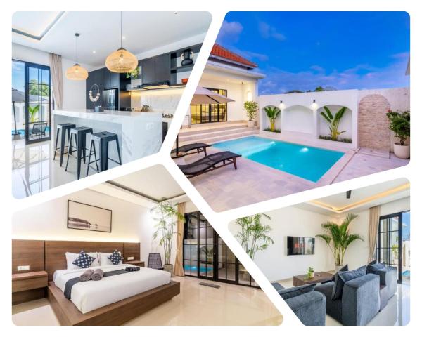 The R Villa Bratan - 3BR Serene Getaway in Canggu, Varaa  Bali hotellit, joissa on uima-allas, Uima-allas