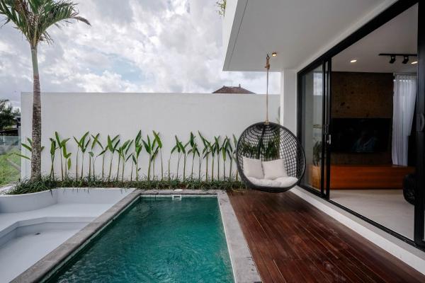 Tiny Villa Umalas - Minimalist 2BR close to Central Canggu, Varaa  Bali hotellit, joissa on uima-allas, Uima-allas