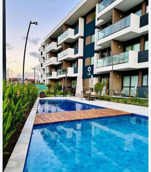 Makia Beach Experience Muro Alto flat C 20 Lã Terreo, Varaa  Bahia hotellit, joissa on uima-allas, Uima-allas