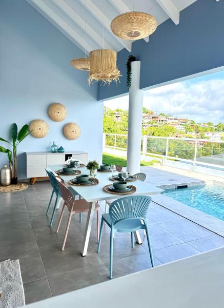 Villa Téloam- Charmante villa avec piscine et vue mer, Varaa  Schoelcher Fort-de-France