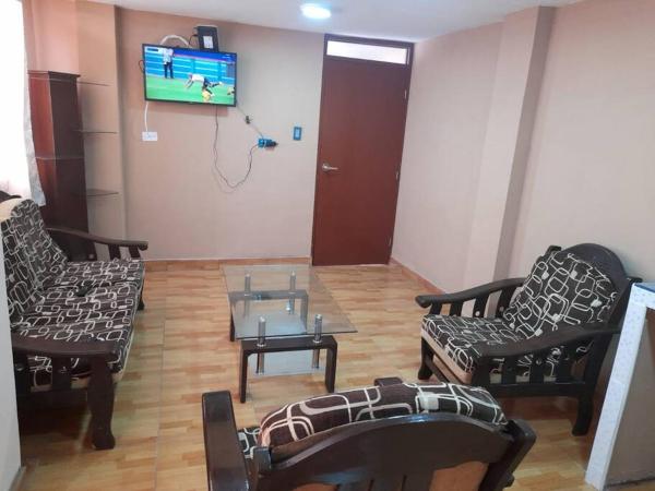 402 Comfy Apt WiFi kitchen SmartTV Central at Callao, Varaa  Callao 