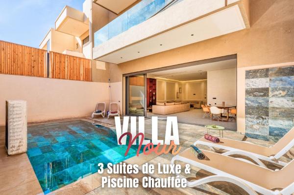 Villa Nour - luxe & modernité - piscine chauffée, Varaa  Hotellit Marrakech-Tensift-Haouz pysäköinnillä, Pysäköinti