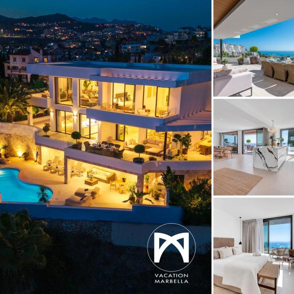 VACATION MARBELLA I Villa Riviera The View, Luxury Villa, Breathtaking Sea View, Private Pool, Close Distance to the Finest Beaches, Varaa  Sitio de Calahonda 