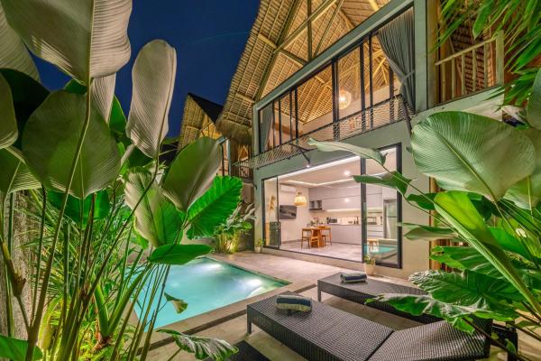 Green Harmony 3 - 1BR Pool Villa in Nature, Varaa  Bali hotellit, joissa on uima-allas, Uima-allas