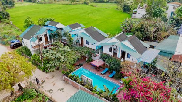 Phong Nha An An Villa Retreat, Varaa  Hotellit Bố Trạch uima-altaalla, Uima-allas