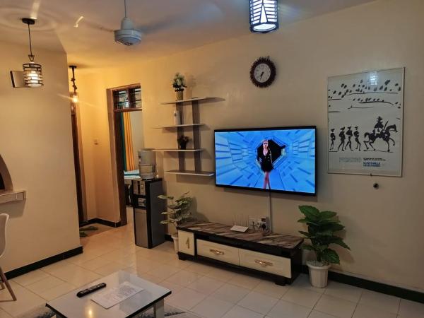 Modern 1-Bedroom Apartment with AC & Parking along Mtwapa Beach Road, Varaa Huoneisto Mtwapa 