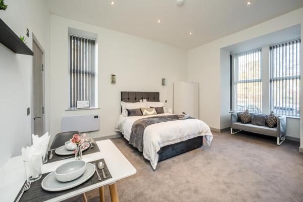 Exquisite Serviced Studio @ Greenhead Central, Varaa  Huddersfield 