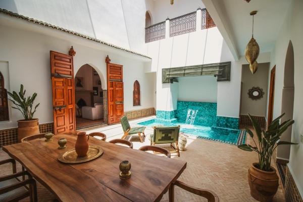 Villa Riad Soles Heated pool Luxury and Beauty, Varaa  Hotellit Marrakech-Tensift-Haouz uima-altaalla, Uima-allas