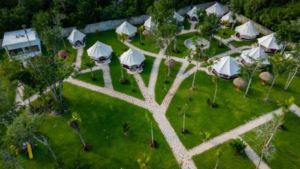 Xakluum Eco Glampings, Varaa Leirintäalue Quintana Roo hotellit, joissa on uima-allas, Uima-allas