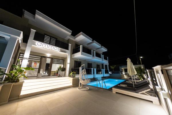 Ammos Luxury Apartments, Varaa Huoneisto Hotellit Makedonia uima-altaalla, Uima-allas