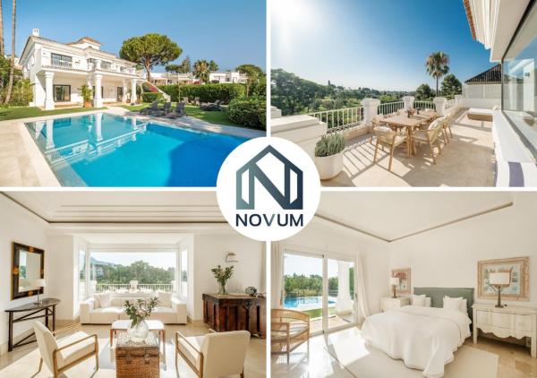 Newly Renovated Frontline Golf 7 BDRM Luxury Villa, Varaa  Hotellit Costa del Sol pysäköinnillä, Pysäköinti