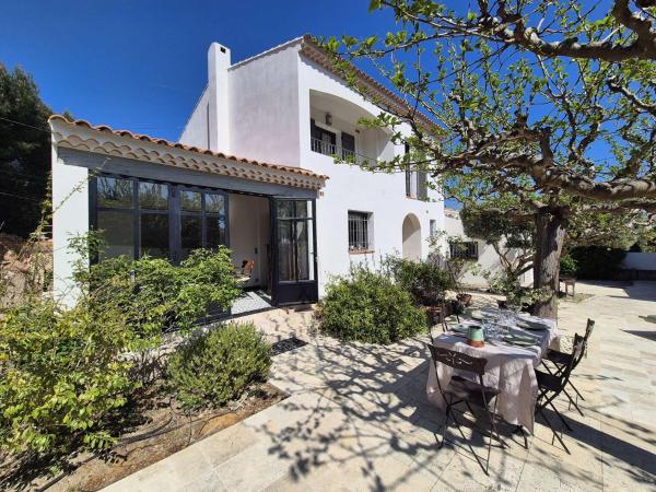 Villa avec piscine, climatisée, WIFI, plage à pied, Varaa  Le Brusc Var coast