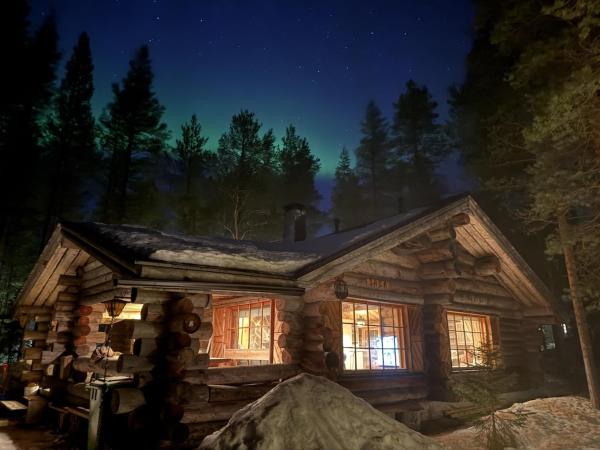 Villa Saga, a recently renovated log cabin in Levi, Varaa  Kittilä Lappi